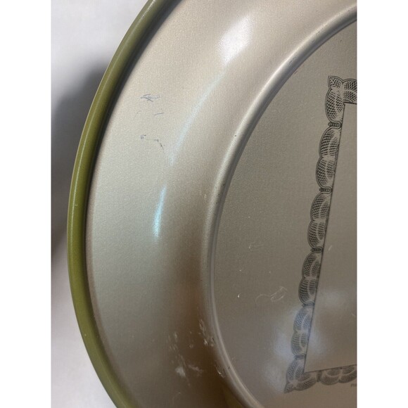 Vtg Norman Rockwell "Looking Out to Sea" Benedictine Toleware Tin Litho Plate - Picture 7 of 11